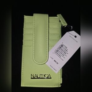 Nautica Lime Green card holder‎
